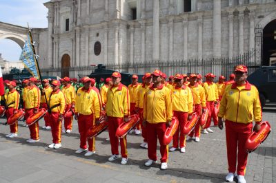 Foto grupal de Unidad de Salvataje
